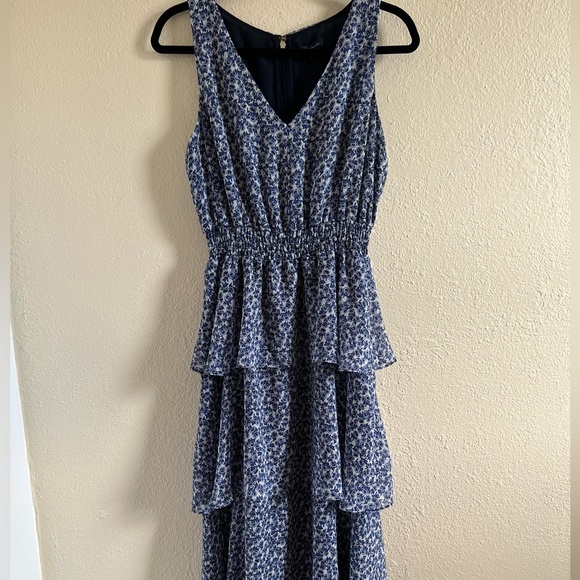 Tommy Hilfiger Blue 14 Floral Dress - Picture 1 of 10